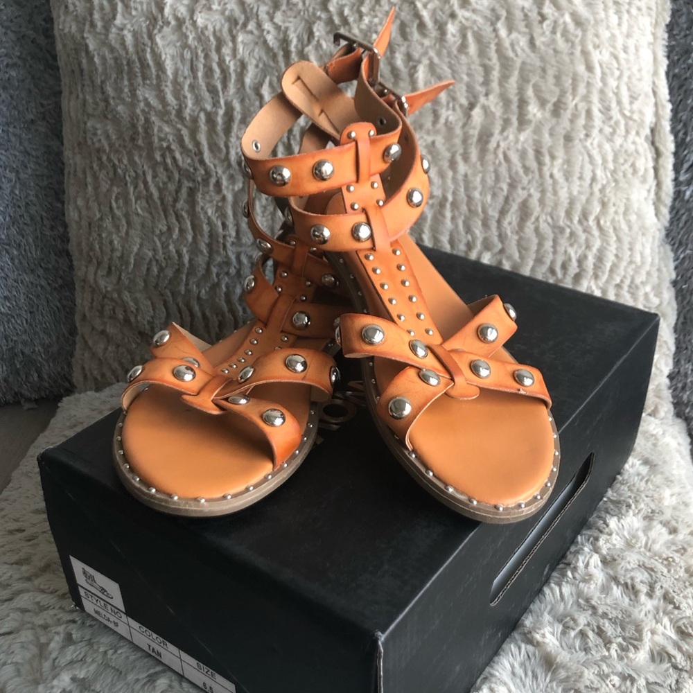 Strappy Studded Sandals